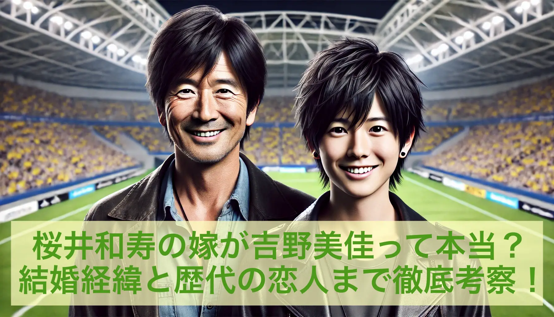 ミスチル桜井和寿の奥さんの吉野美佳の現在は？出会い馴れ初めと曲エピソードあの童