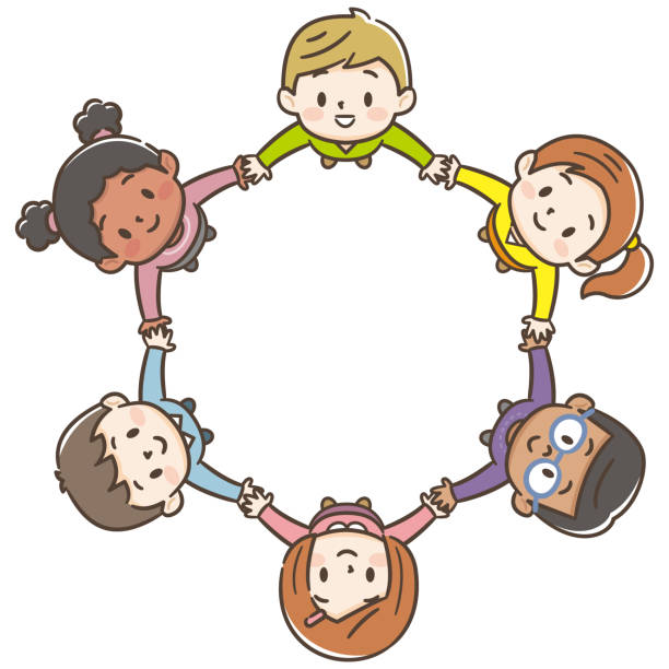 交流会イラストなら、小学校・幼稚園向け・保育園向けのかわいい無料イラストお試しフリー素材 カット がいっぱいの安心サイトへどうぞ