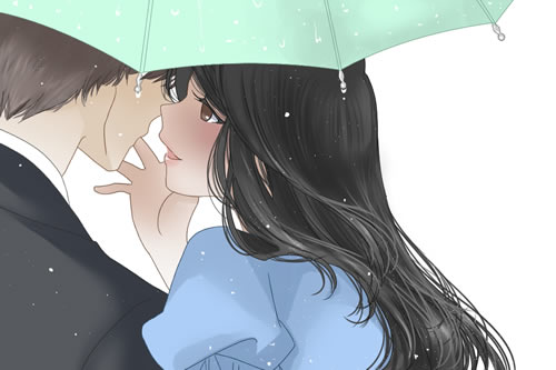 495 相合傘 Stock Photos, High-Res Pictures, and Images - Getty Images傘 二人,雨, カップル