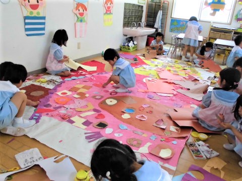 おいしそう!お菓子の家♪壁面 ヘクセンハウスゆめかけの可愛い保育書・イラスト・壁面・似顔絵