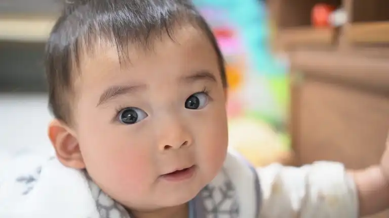 一重か二重か ⦿⦿るっくんと娘とアホ夫婦 ˊᗜˋ