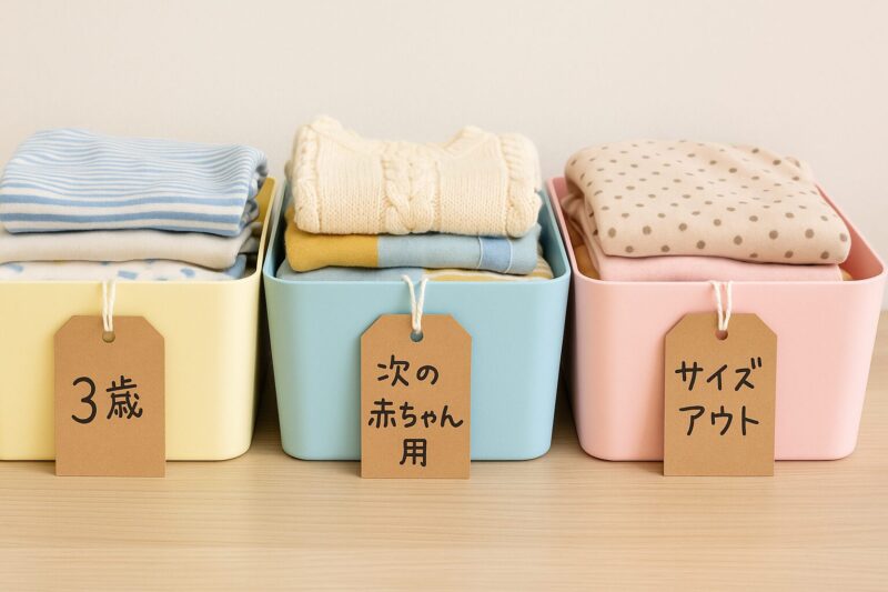 衣替え これは使える！子ども服収納＆整理アイデア4選たまひよ