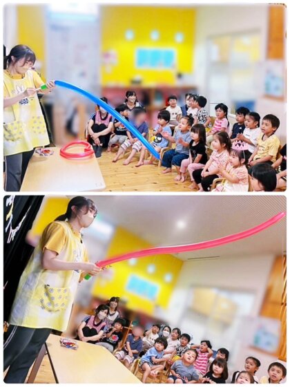 誕生会と保育園ねらいと全員で楽しめる出し物やゲームの一例