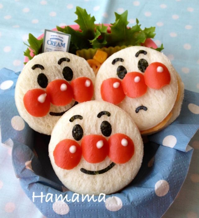 娘の4歳のお誕生日お弁当〜💖