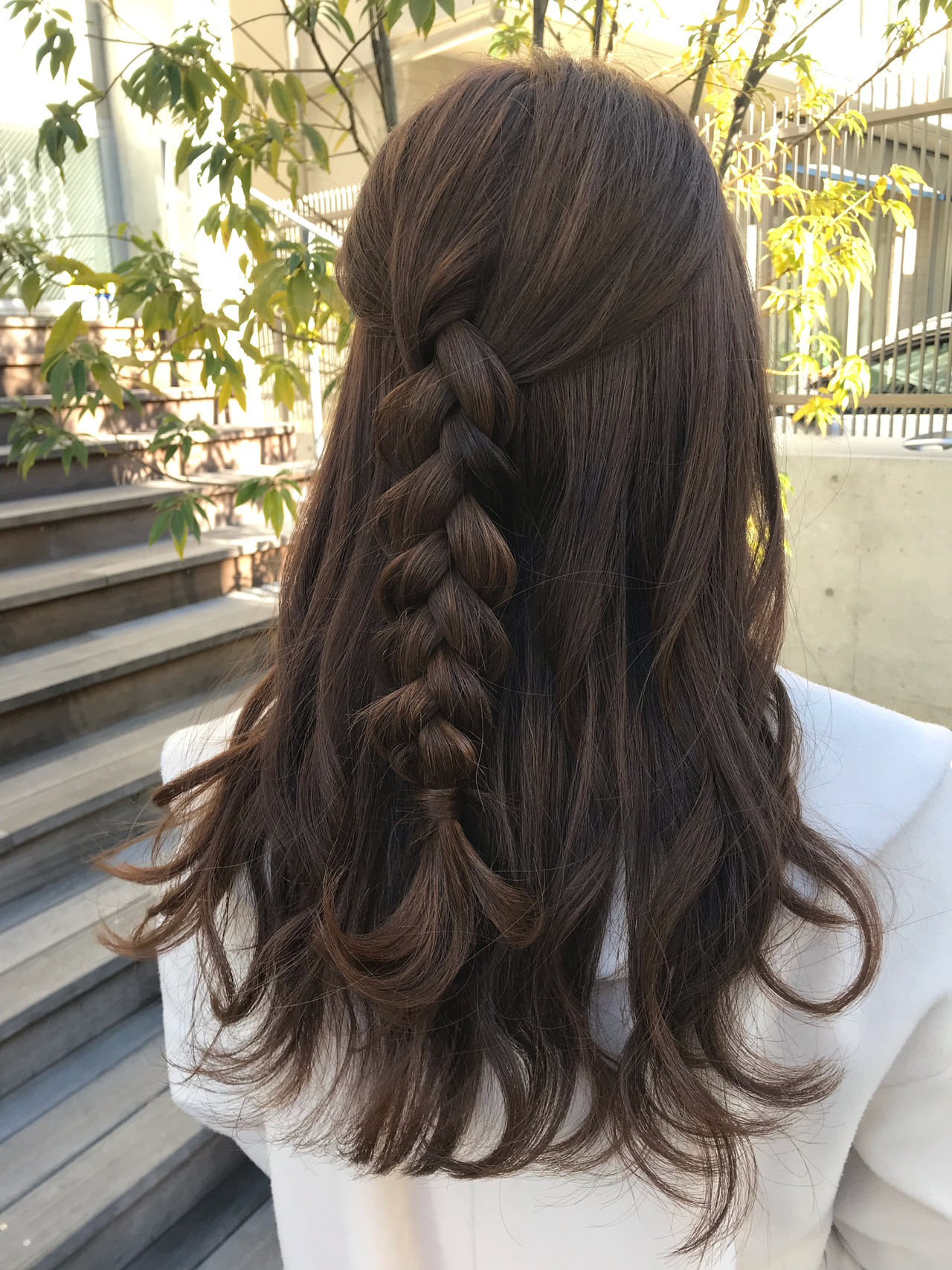 自分でもできる結婚式ヘア♪華やかな編み込みアップアレンジ☆ヘアレシピ 頭美人