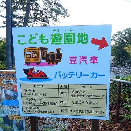 小田原城址公園のこども遊園地の土砂崩れ。 思ったより広範囲だった😭