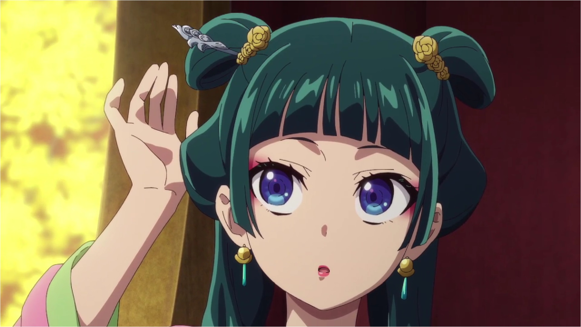 薬屋のひとりごと 簪 同様 薬屋のひとりごと 猫猫 園遊会 アニメ「薬屋のひとりごと」で