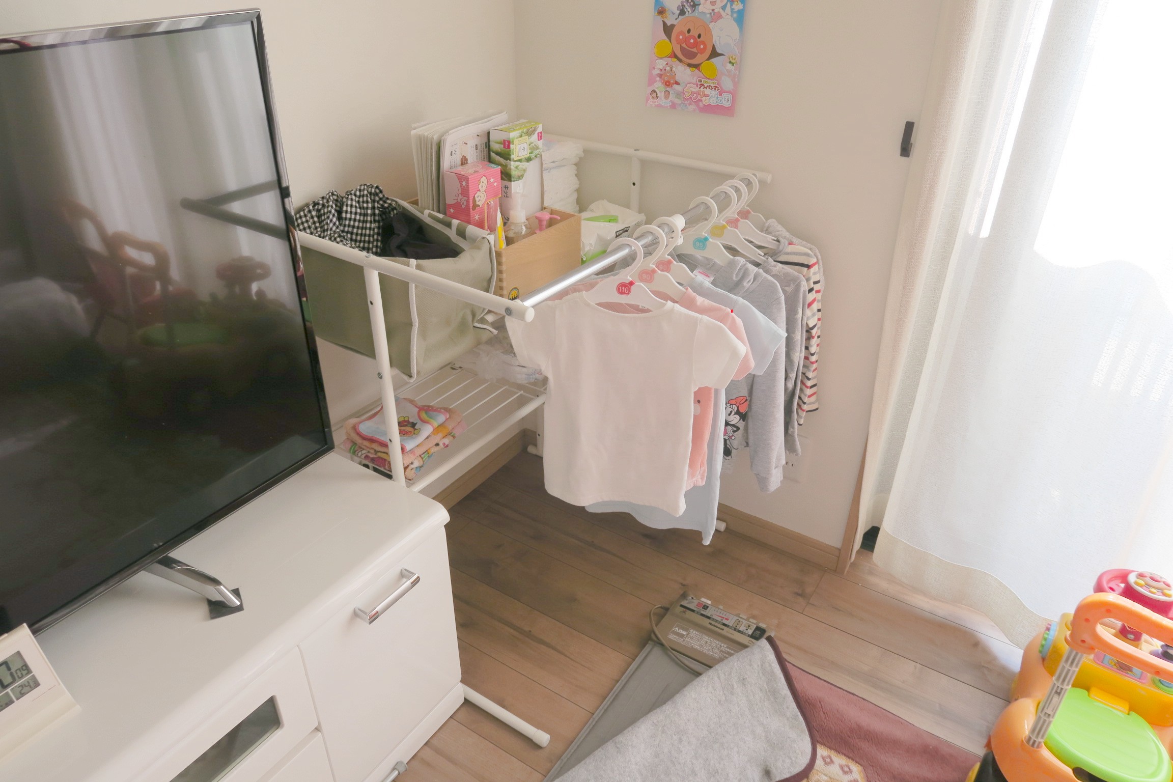 楽天市場 ベビー服 収納 素材 インテリア プラスチック の通販