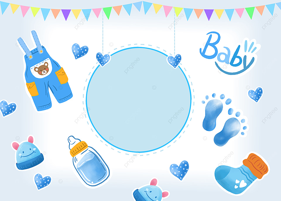 赤ちゃんの表情イラスト 顔のみ 喜怒哀楽の手描き素材えんぴつと画用紙