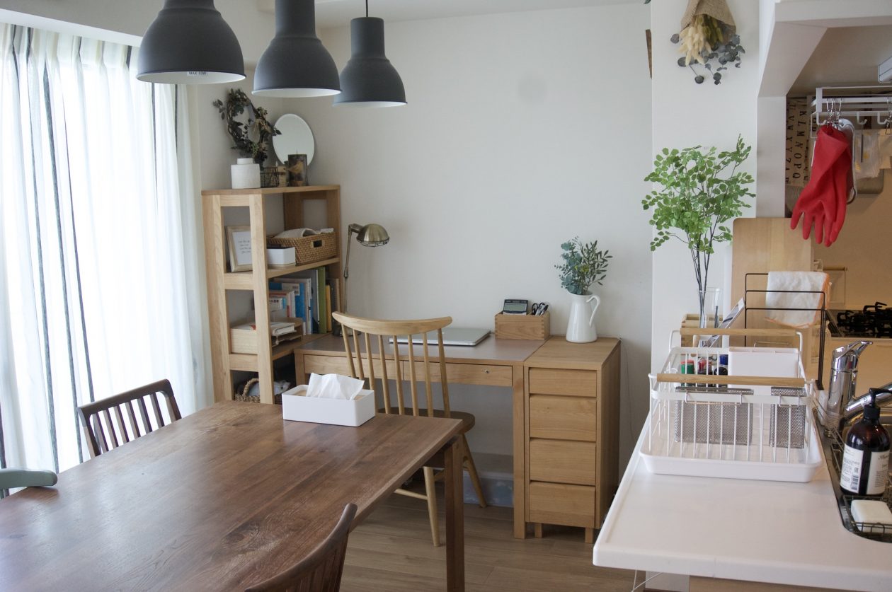 リビング横の学習スペースで子どものやる気がアップ 実例おうちデトックス