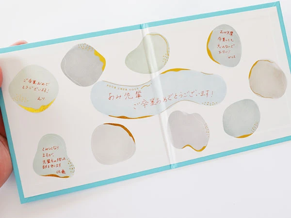 卒園卒業記念プレゼント １００均アイテムで寄せ書きメッセージカードファイルを手作り！その２ – スクラップブッキング101