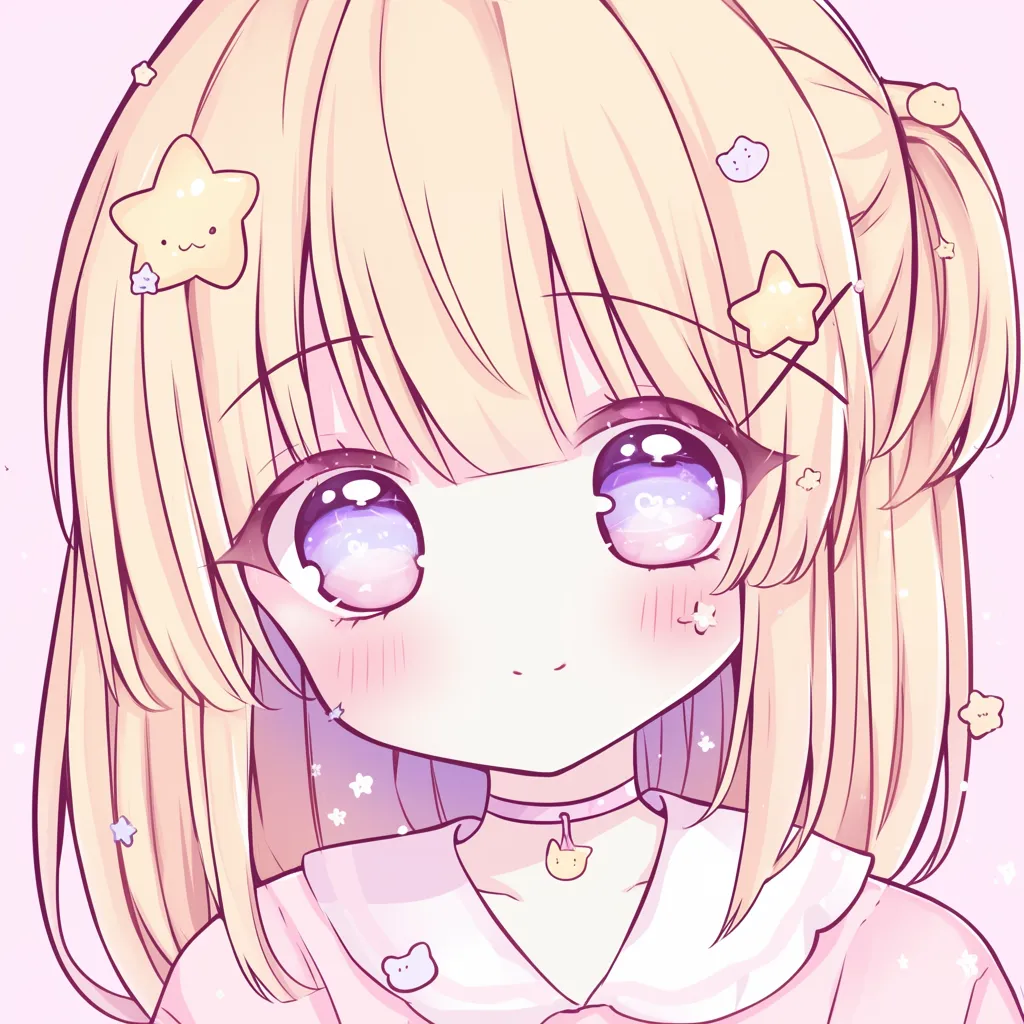 女子顔アイコン 小学生 ビックリ驚く：イラスト無料