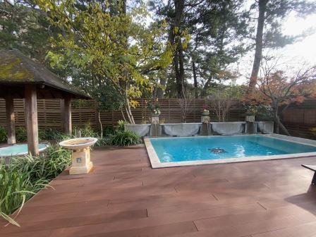 宿泊記 鴨川館別邸ラ・松廬温水プール+露天風呂付客室で大満足！温泉・スーパー銭湯レビュー Japanese Hot Spring HonestReview