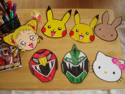 みんなの投稿 ☆2016年夏まつり・お面屋さん☆保育と遊びのプラットフォーム ほいくる