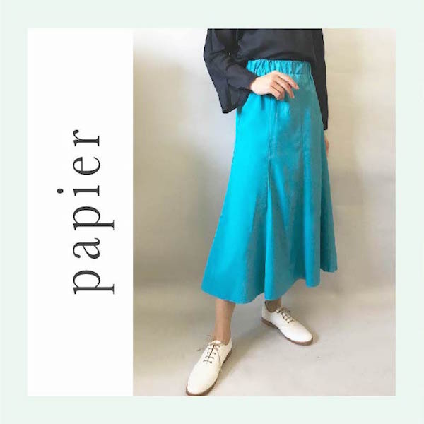 暮らし ギザギザのスソが可愛い｢子ども用変形スカート｣作り方、ハンカチ2枚でOK - 家電 Watch