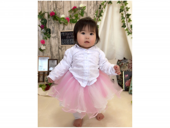 2点セット チュチュ スカート ベビー 赤ちゃん 1歳誕生日 ハーフバースデー バースデーフォト ねんねフォト プレゼント ギフト チュールスカート: ライチガール - 通販 - Yahoo!ショッピング