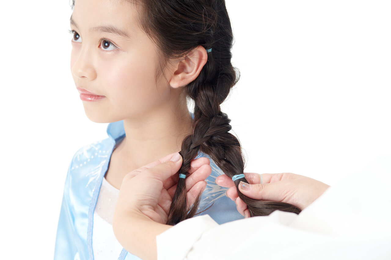 ♪子供がよろこぶ♪＊簡単アリエルヘアアレンジとリボンの作り方＊♪子供がよろこぶ♪ヘアアレンジ - 楽天ブログ