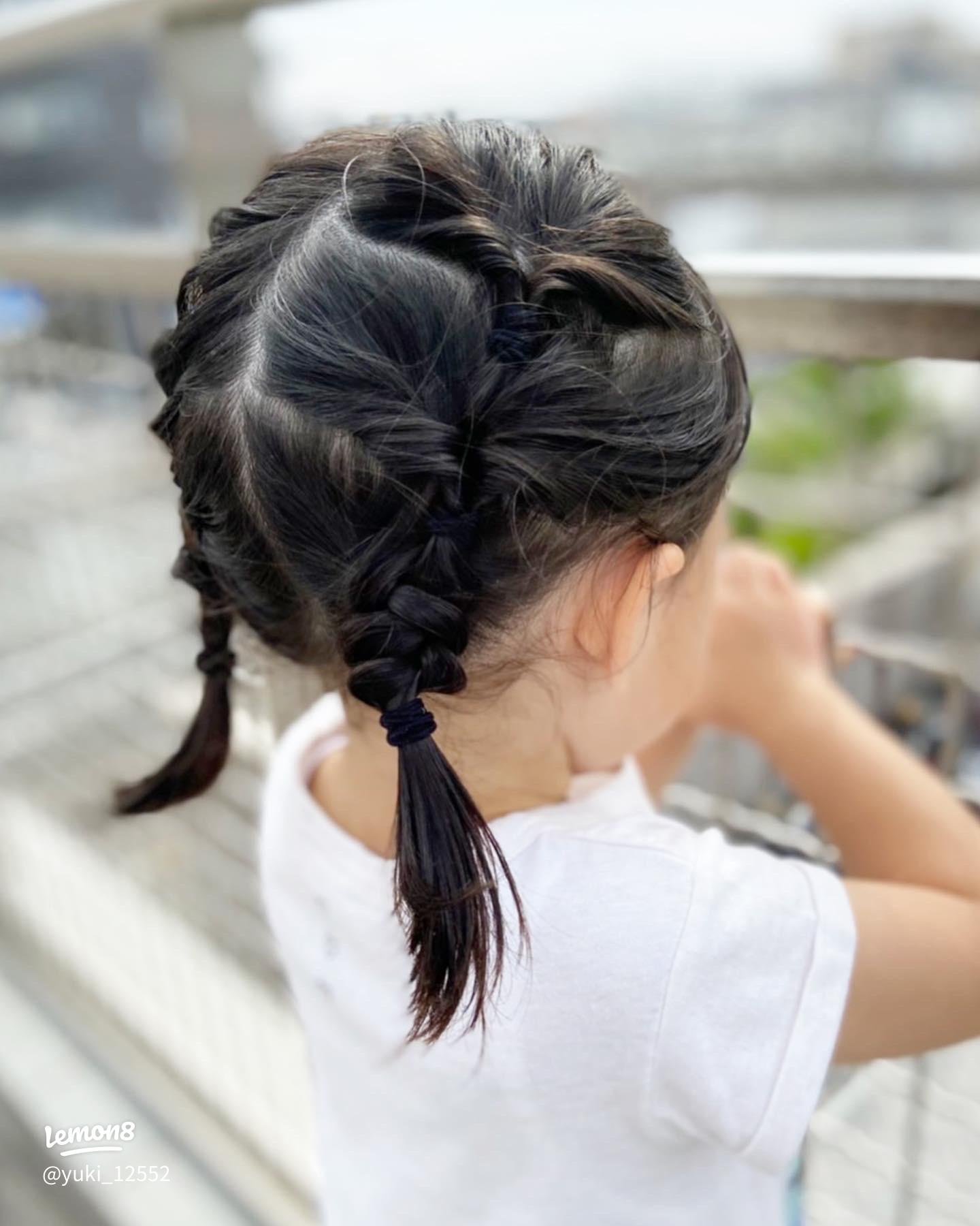 ゴムだけで簡単にできる 子どものヘアアレンジ12選！特徴やセット方法を詳しく解説comottocomottoコラム - NTTドコモ