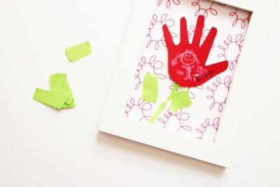 敬老の日に縁起の良いふくろうを贈ろう♪ふくろう足形アート！！子育てママのものづくり部屋