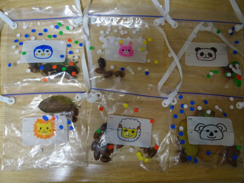 牛乳パックで作る おさんぽバッグ＊こぐまデザイン＊ アキタヒロミ