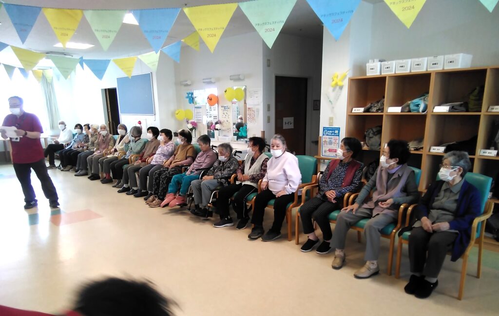 母の日 👩いわき市平の介護付有料老人ホーム 幸福の家「桜の里」