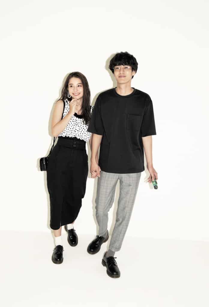 ユニクロのワイドパンツで春のシミラールックコーデ