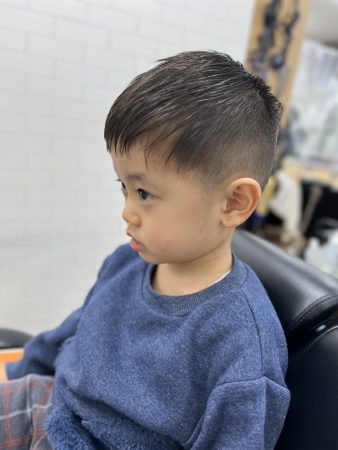 小学生 キッズカット ボウズフェード ラインアート：L200260066ヒロギンザ 仙台本店 HIROGINZA のヘアスタイルホットペッパービューティ