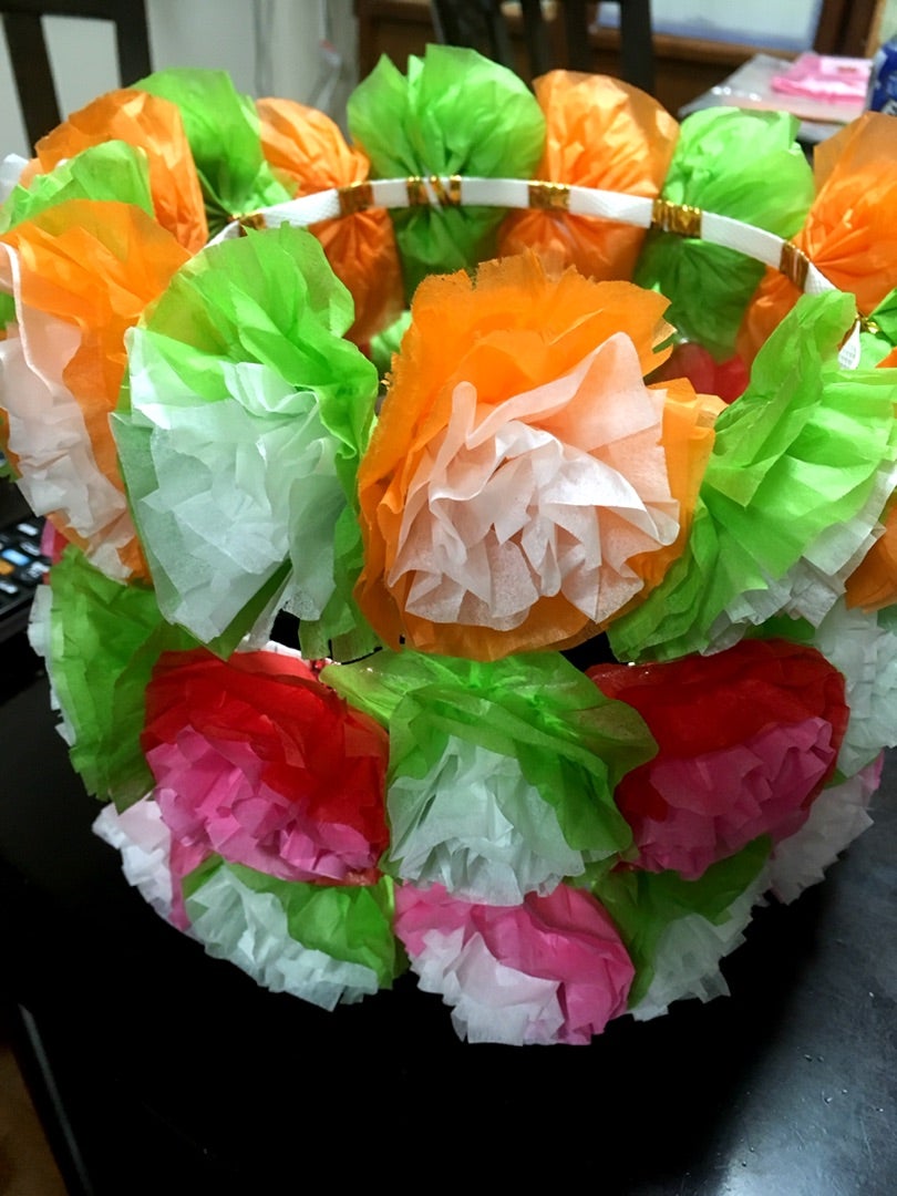 シロツメクサの花冠の作り方