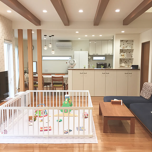 リビング 赤ちゃんがいる生活のインテリア実例RoomClip ルームクリップ