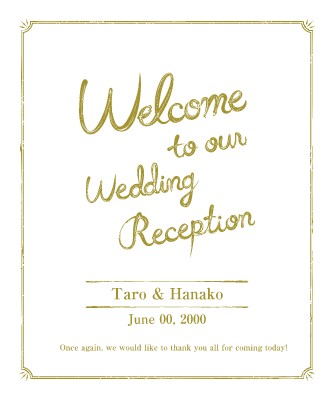 文字はどうする？ウェルカムボードの例文とフォントや装飾でおしゃれ度をアップさせる方法