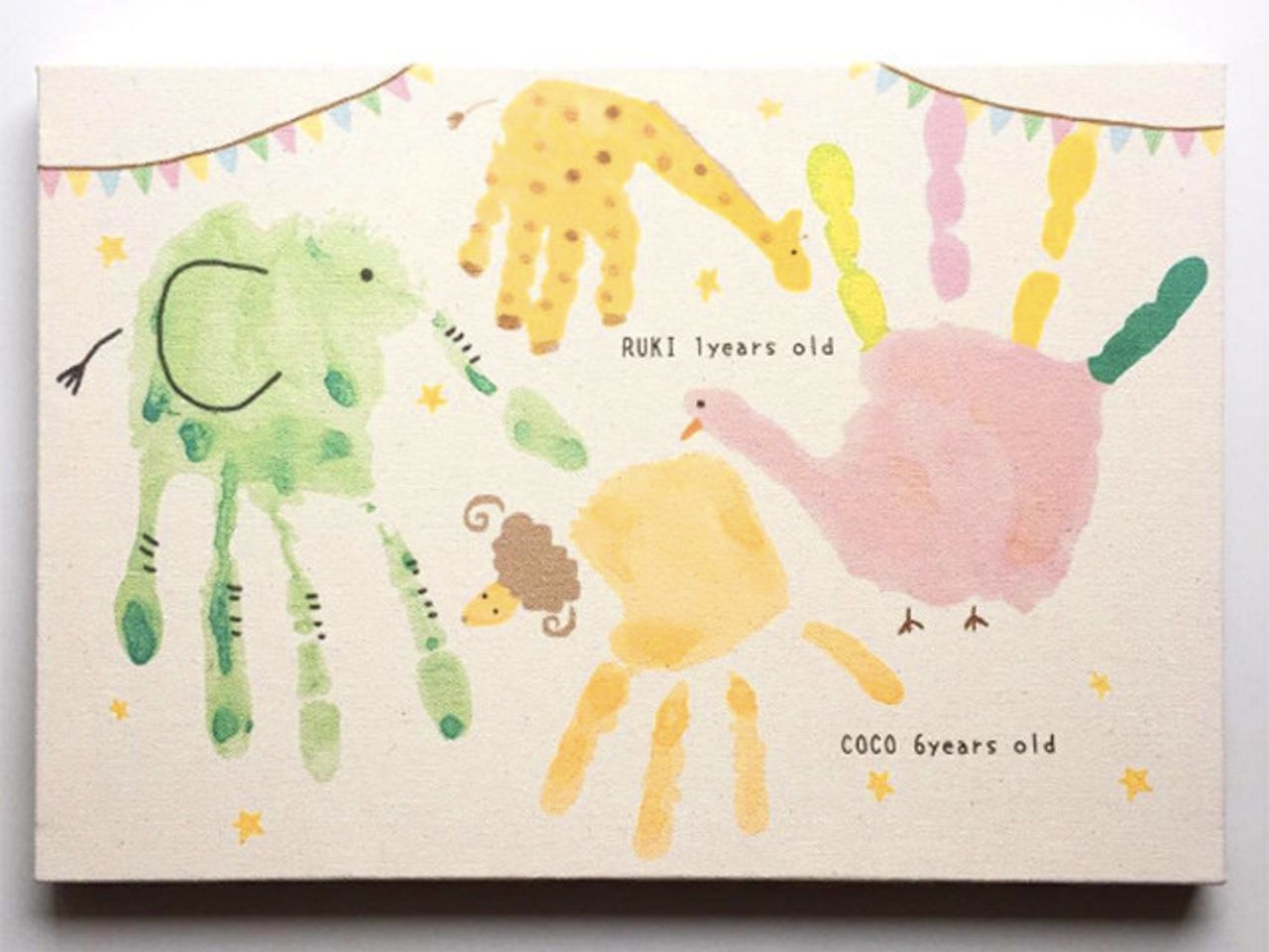 手形足形アートアイディアまとめ〜父の日のプレゼントや成長記録に！つづる