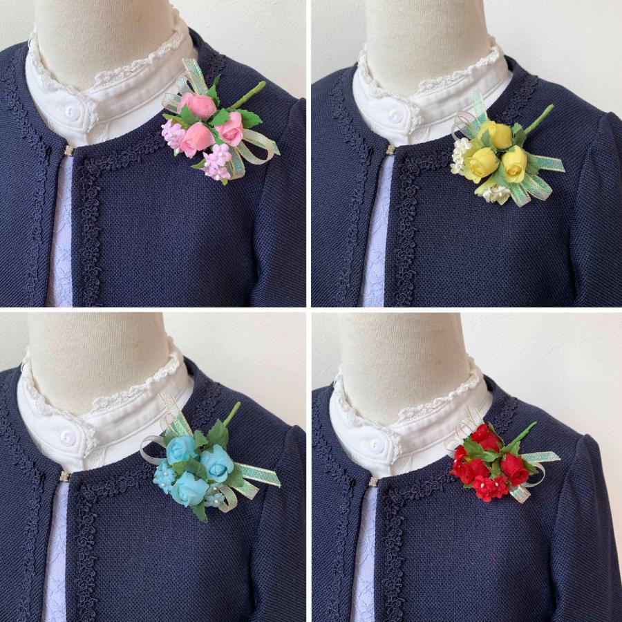 保育園 幼稚園 手作りフェルトコサージュ チューリップ 卒園式入園式お当番バッジ - メルカリ