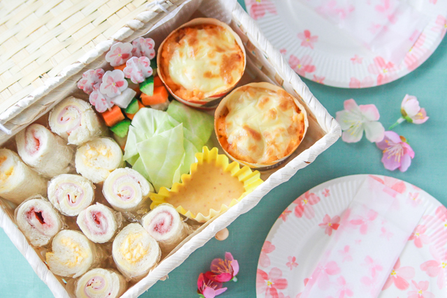 ニコニコのり 春のお弁当大会＊春爛漫♪お花見弁当 : momo's obentou＊キャラ弁 Powered by ライブドアブログ