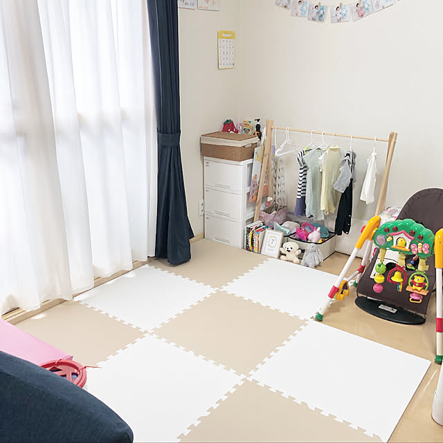 賃貸 赤ちゃんのいる暮らしのレイアウト・おしゃれなインテリアコーディネートの実例RoomClip ルームクリップ