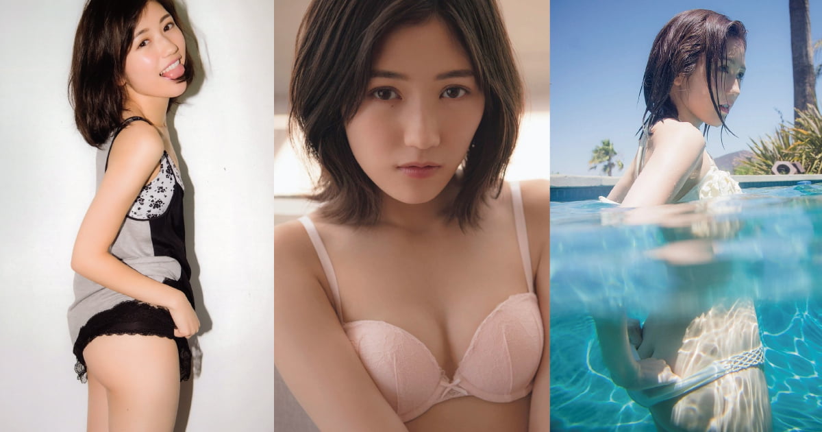 渡辺麻友 まゆゆのふっくらCカップお○ぱい寄せ乳谷間セクシー画像 - お～い！お宝