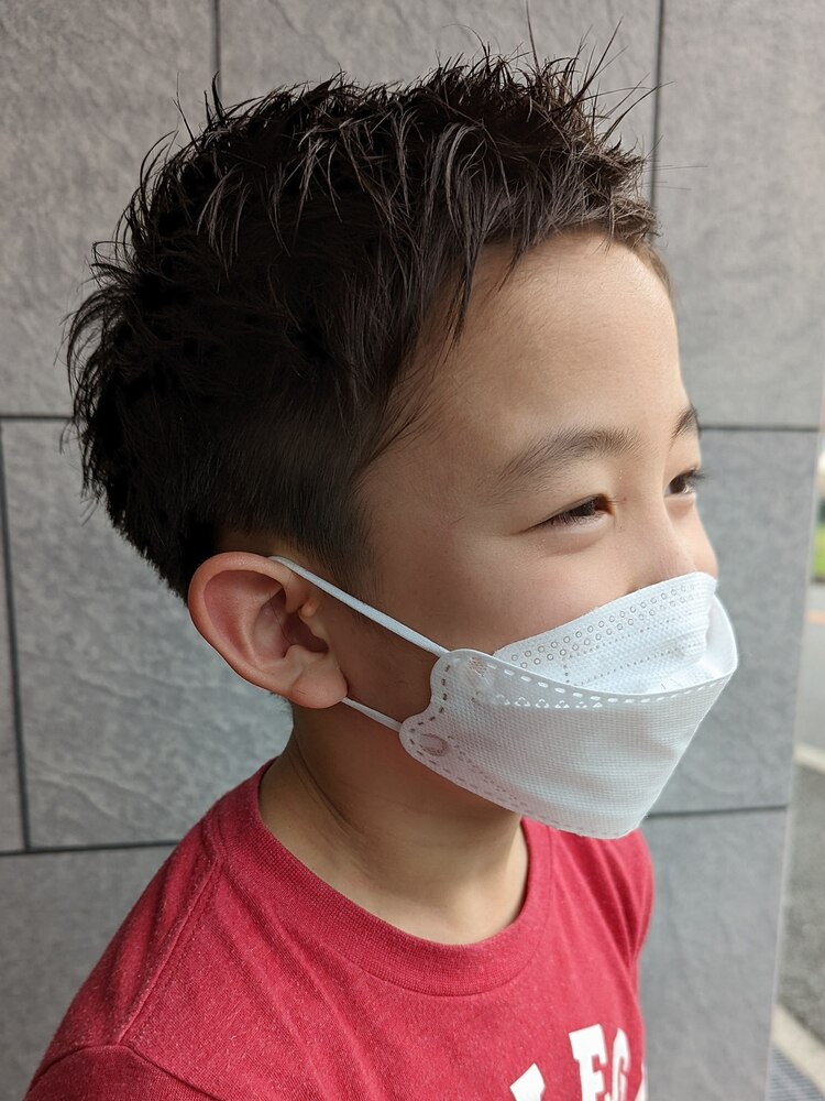 キッズカット2020夏！男のヘアキッズカット東京