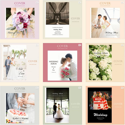 おしゃれなウェディングフォトアルバム♡40P・266mmサイズ！ご希望に合わせてオリジナル制作！結婚式・フォトブック