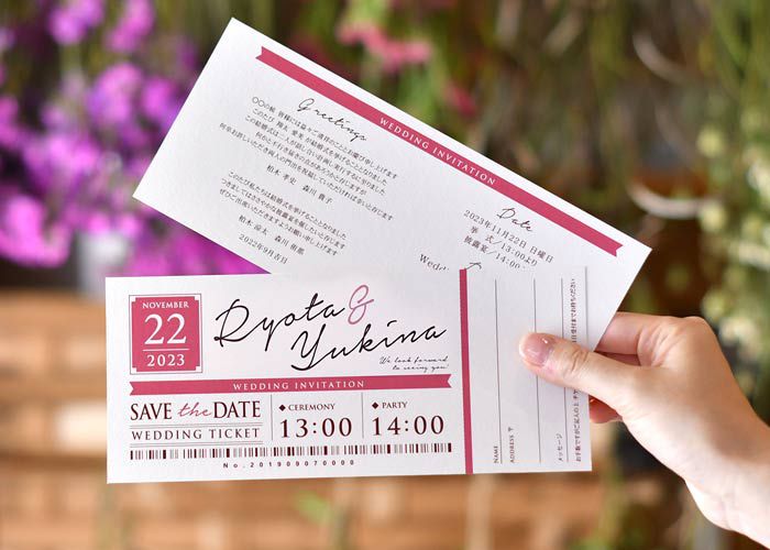 本日発送可能◎ 結婚式 ゲストカード 100枚 ハンドメイド 招待状 プレ花 結婚