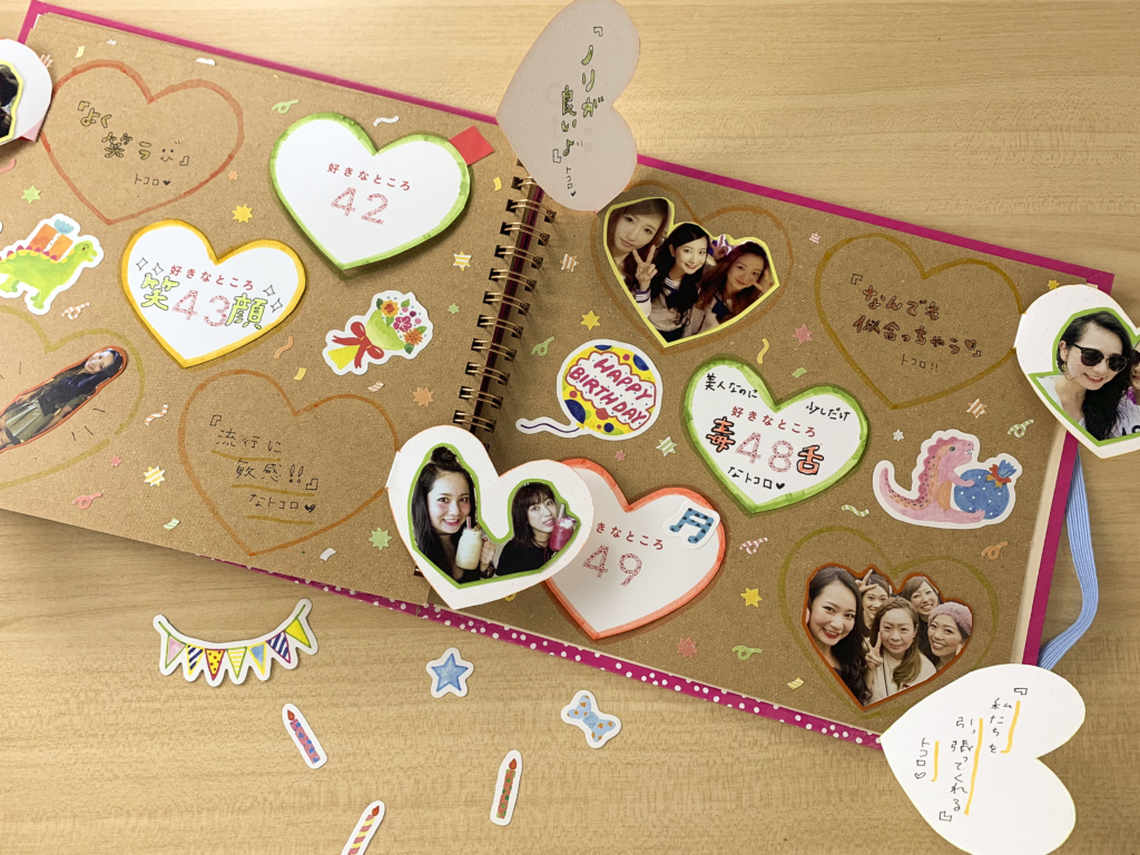 彼氏の誕生日にサプライズ！3つの仕掛けで作る簡単バースデーアルバム ブルーver.手作りアルバムアルバムキッチン