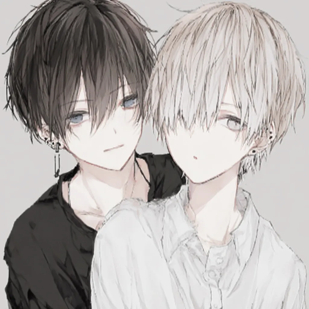 かわいい カップル ペア画 アイコンイラスト・フリー素材なら「シンテリ」