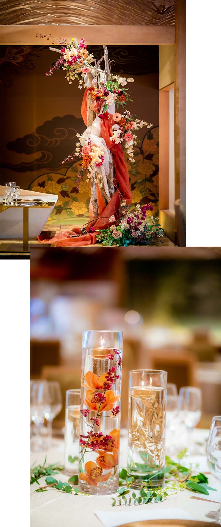 おしゃれなテーブル装花実例33選！コスパよく華やかに見せるアイデアも紹介結婚ラジオ結婚スタイルマガジン