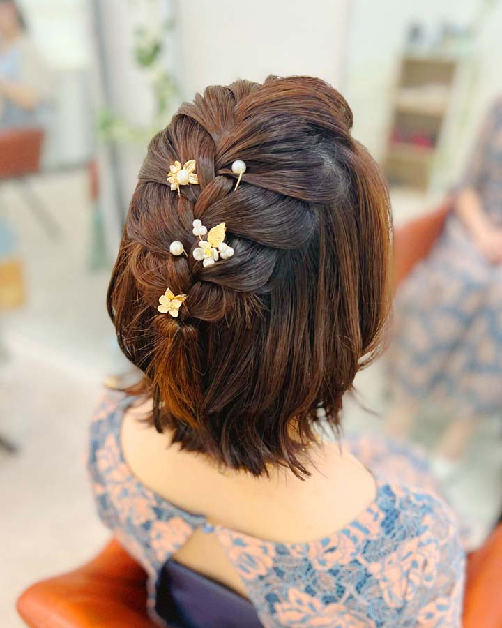 結婚式にオススメなハーフアップヘアアレンジ☆‐ブログ‐Neolive cino登戸店‐美容室 美容院 Neolive ネオリーブ －渋谷・池袋・自由が丘・新宿・銀座・吉祥寺・お茶の水・横浜・溝の口・表参道ほか－