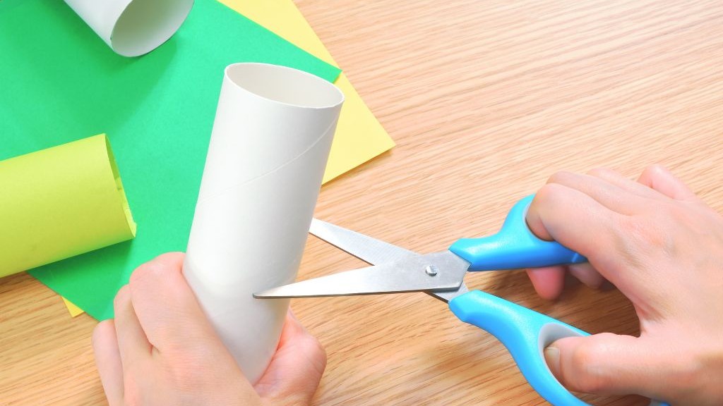 3分でわかる おうち遊びシリーズ Vol.93 トイレットペーパー芯の鉄砲遊ぶgood us グッドアス