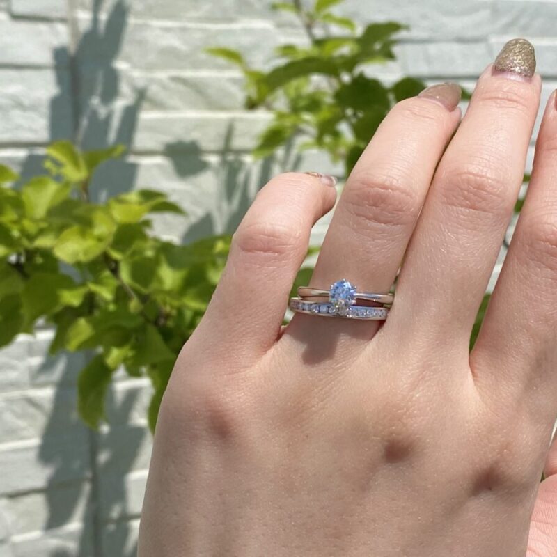 人気の重ね付けリング『knit knit』 神戸生まれのジュエリーブランドFRAU KOBE フラウコウベ