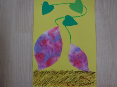 2歳児 秋の製作すえさみこども園 石川県小松市