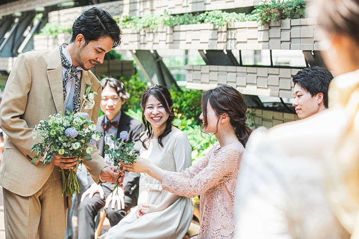 披露宴の新郎新婦入場のオープニングムービー参考動画marry マリー