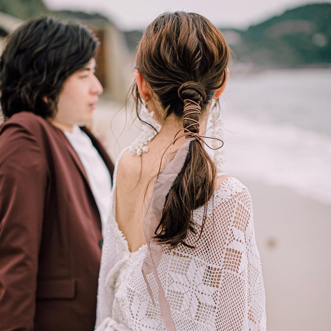 洋装フォトウェディングで人気のヘアスタイルをご紹介 – 和歌山でフォトウェディング・和装前撮り・結婚写真ならアイブルーム
