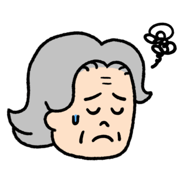 おばあさん イラスト