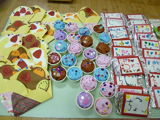 折り紙工作 ドーナツやさん トングでつまんで知育にもピッタリ！Origami donut