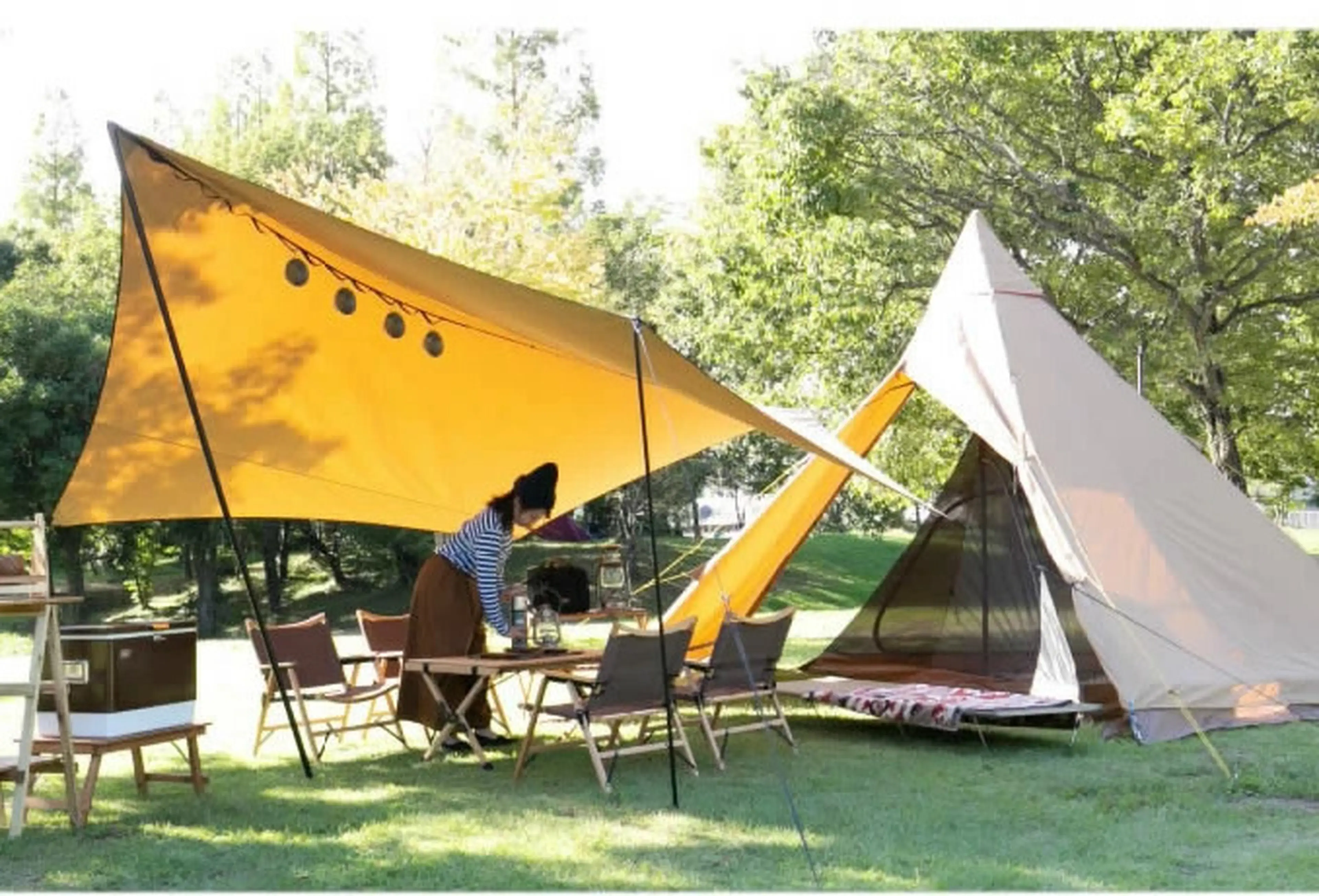 ゆるくておしゃれな、キャンプスタイルサンプル。 2GO OUT WEB